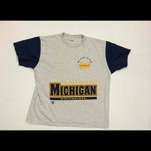 Rare Vintage Single Stitched University of Michigan Tee(Great Condition)